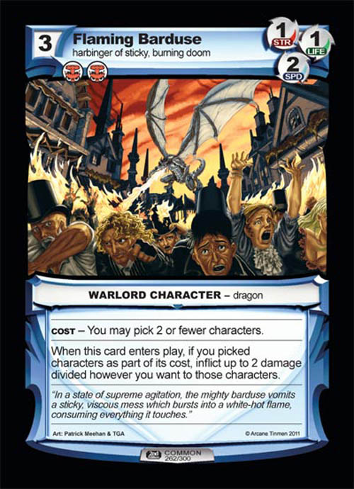 Flaming Barduse
